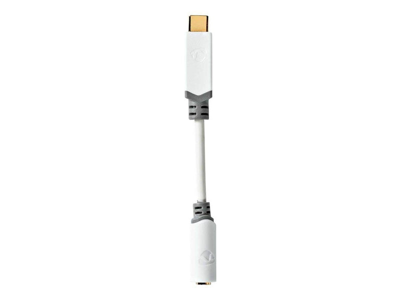Nedis USB-C to headphone jack adapter - audio / USB - 10 cm