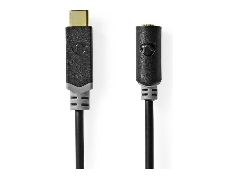 Nedis USB-C to headphone jack adapter - 1 m