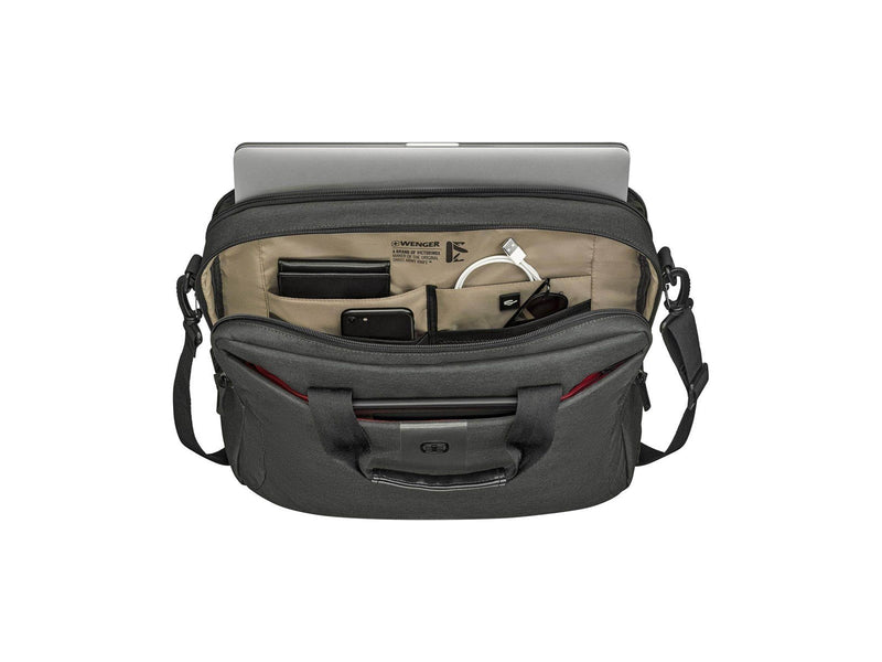 Wenger MX ECO Brief Laptop-Tasche für Laptop 16" | Schwarz