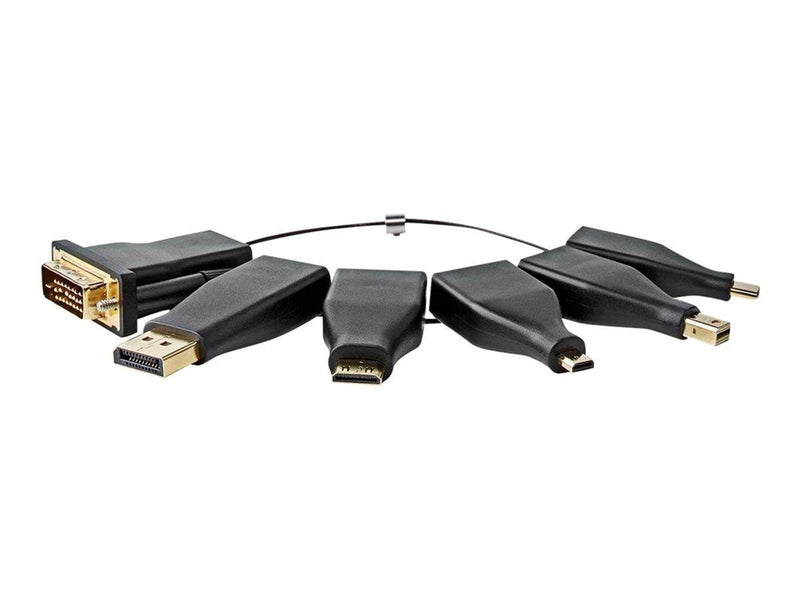 Nedis video / audio adapter kit - DisplayPort / HDMI / DVI / USB