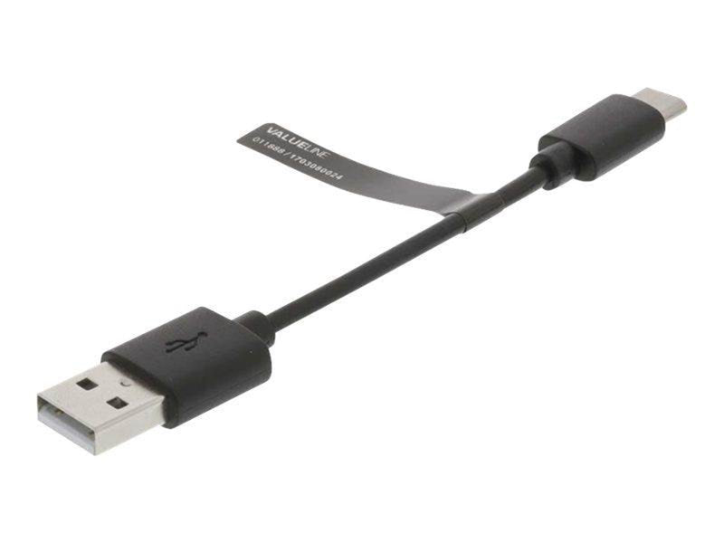 Nedis - USB-C cable - 24 pin USB-C to USB - 10 cm