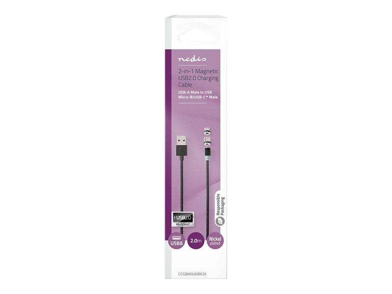 Nedis USB cable - 2 m