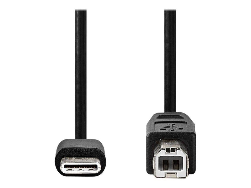 Nedis - USB-C cable - 24 pin USB-C to USB Type B - 2 m