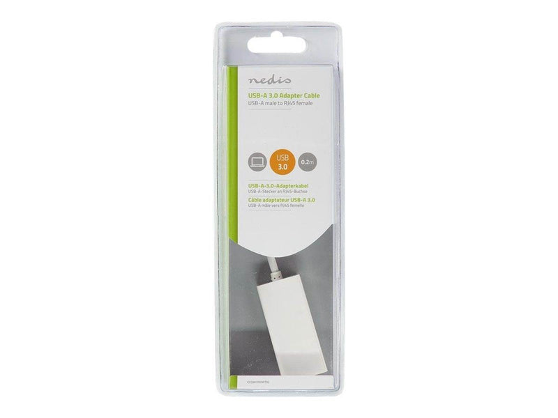Nedis - network adapter - USB 3.0 - Gigabit Ethernet x 1
