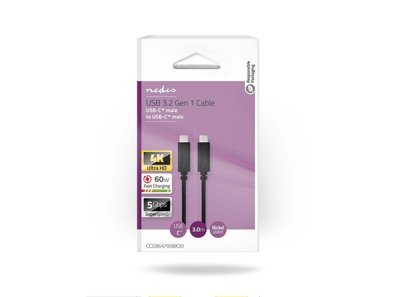 Nedis CCGB64700BK30 USB cable