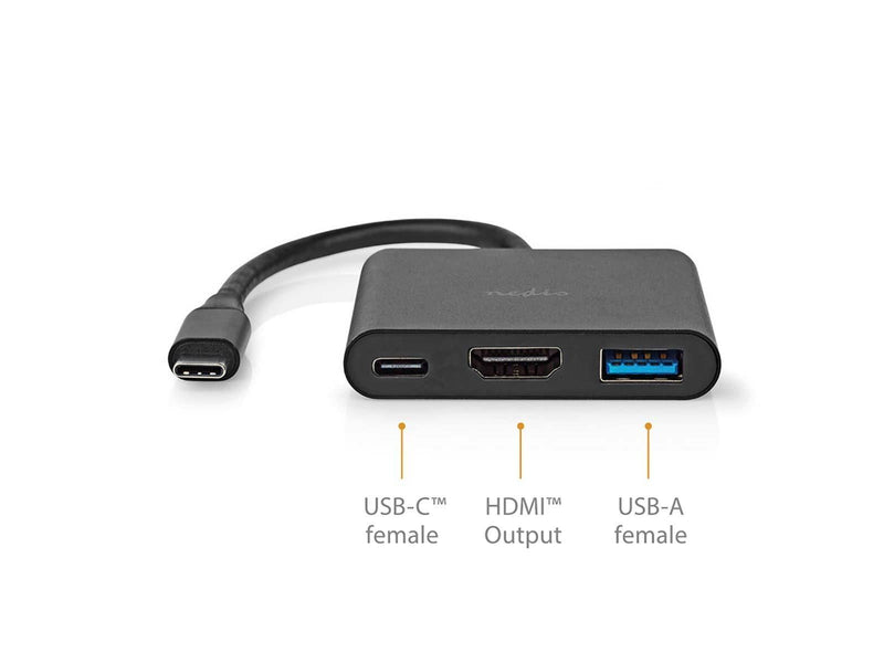 Nedis CCGB64770BK01 laptop dock/port replicator