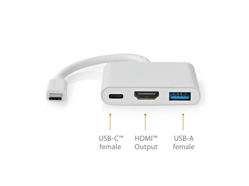 Nedis CCGB64770WT01 laptop dock/port replicator