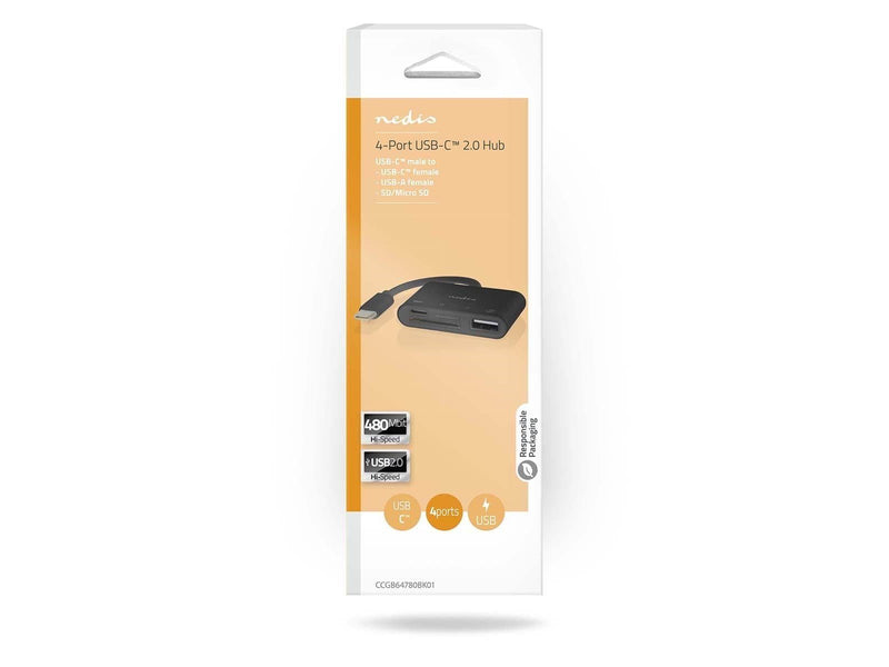 Nedis CCGB64780BK01 interface hub