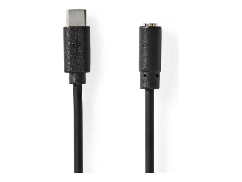 Nedis USB-C to headphone jack adapter - 1 m