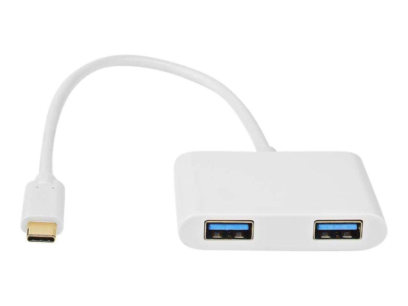 Nedis CCGB65960WT02 - hub - 2 ports USB-Hubs - 2 - Weiß