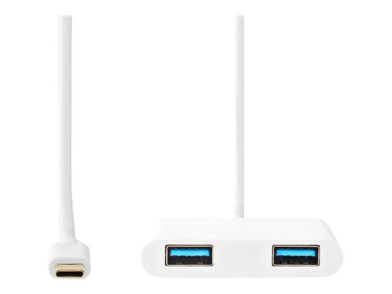 Nedis CCGB65960WT02 - hub - 2 ports USB-Hubs - 2 - Weiß