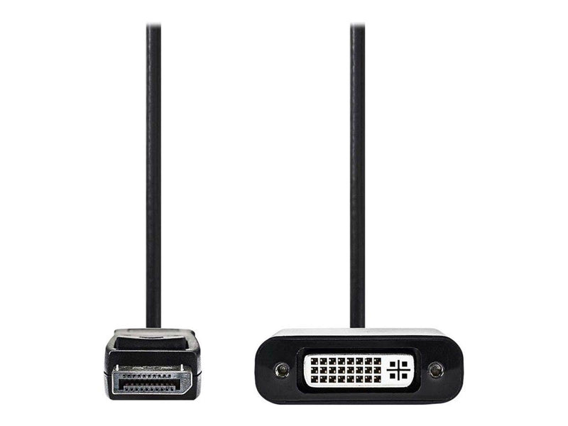 Nedis - video adapter - DisplayPort to DVI-D - 20 cm