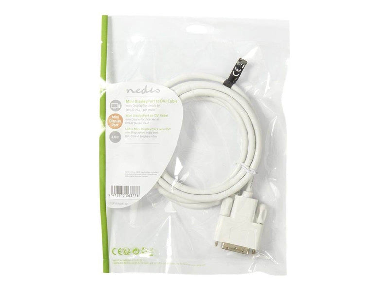 Nedis - video adapter cable - Mini DisplayPort to DVI-D - 2 m