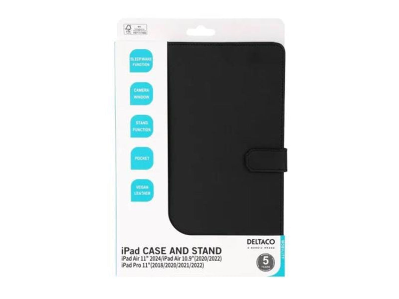 Deltaco iPad Air 11" 2024 Air 10.9" 4/5th Pro 11" 2/3/4t