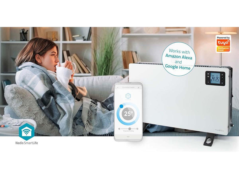 Nedis HTCO50WTW electric space heater