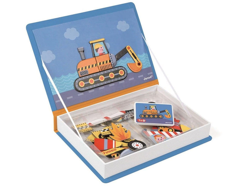 Janod - Magneti'Book - Racers - 50 magnets