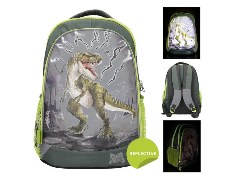 Dino World - Schoolbackpack REFLECTOR ( 0411759 )