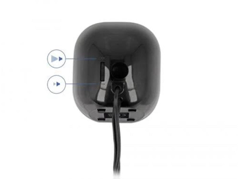 DeLOCK Mini Stereo PC Speaker - Schwarz