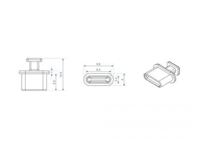 DeLOCK Dust Cover for USB Type-C Female
