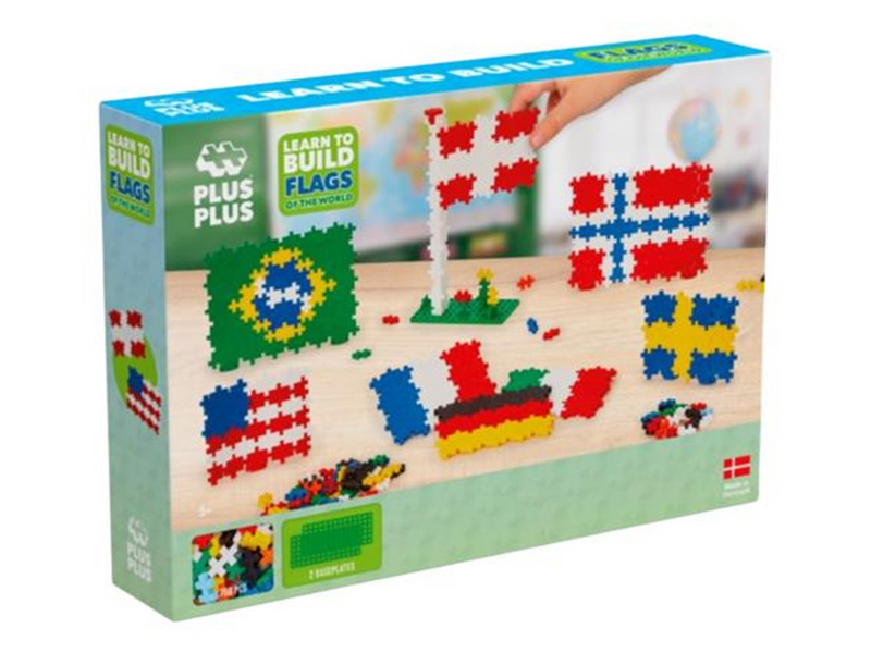 Plus-Plus - Learn To Build Flags of the World