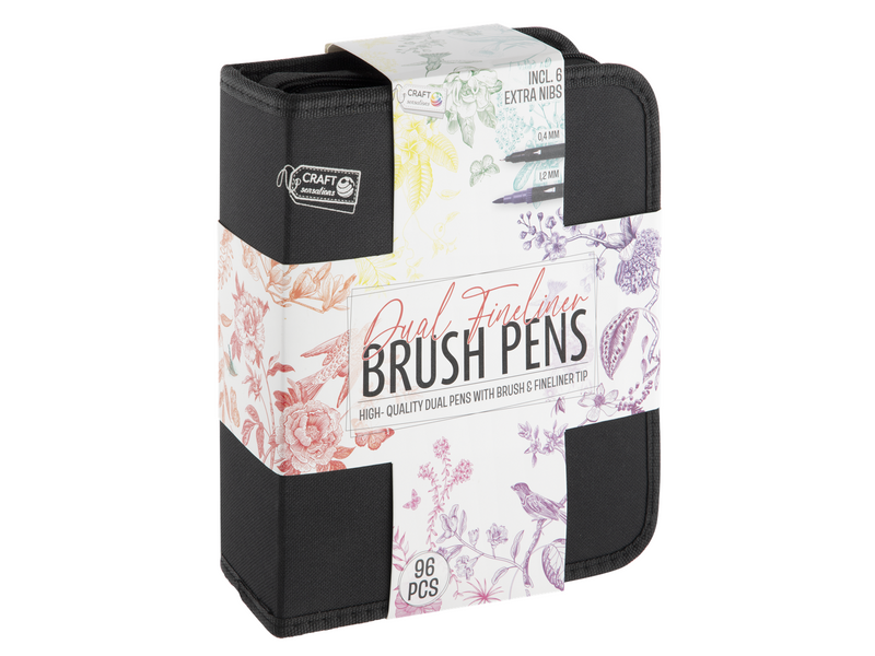 Craft Sensations Double markers 96pcs in nylon wallet
