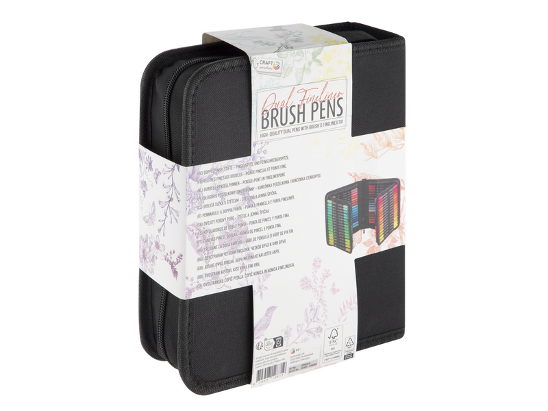 Craft Sensations Double markers 96pcs in nylon wallet