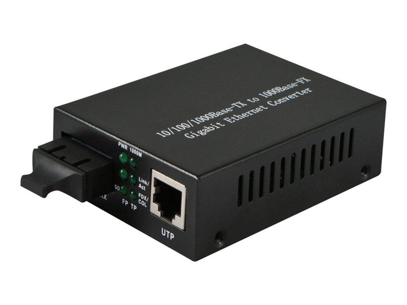 ALLNET ALL-MC105G-SC-SM - media converter - 10Mb LAN 100Mb LAN 1GbE