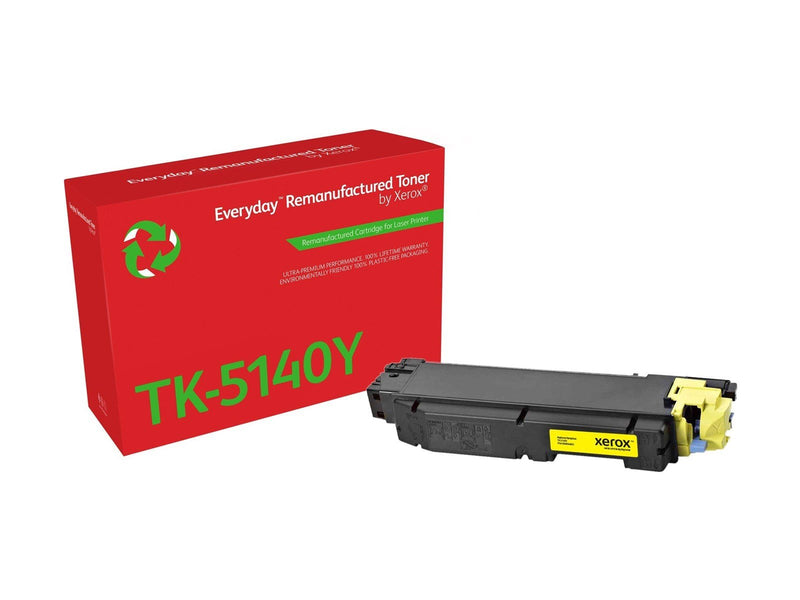 Xerox Everyday - yellow - compatible - remanufactured - toner cartridge (alternative for: Kyocera TK-5140Y) - return programme -