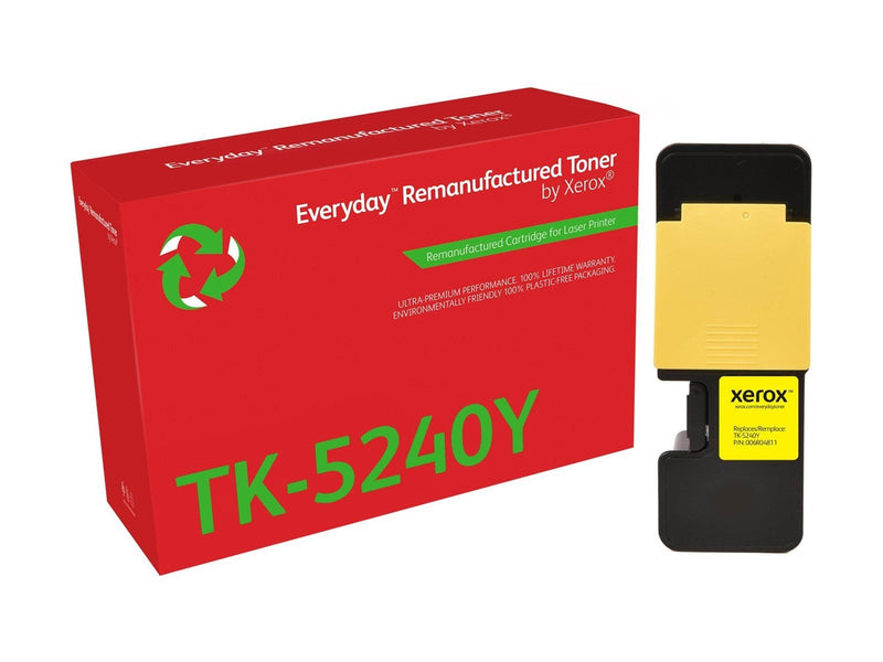 Xerox Everyday - yellow - compatible - remanufactured - toner cartridge (alternative for: Kyocera TK-5240Y) - return programme -