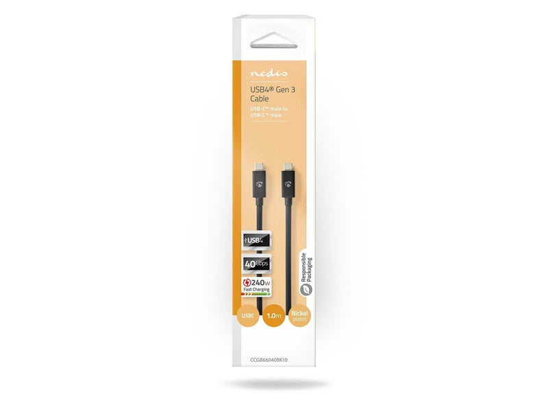 Nedis CCGB66040BK10 USB cable