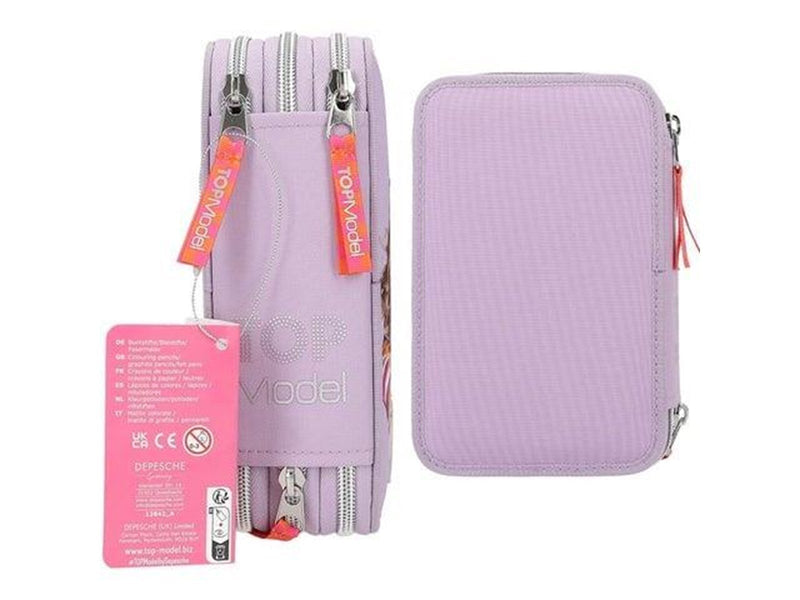 Topmodel - Triple Pencil Case with applied smart phone JOY ( 0412842 )