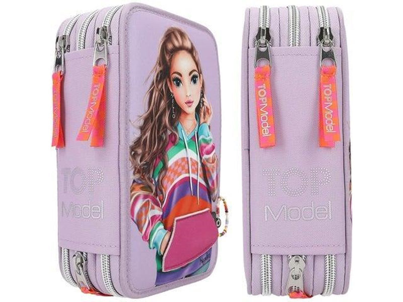 Topmodel - Triple Pencil Case with applied smart phone JOY ( 0412842 )