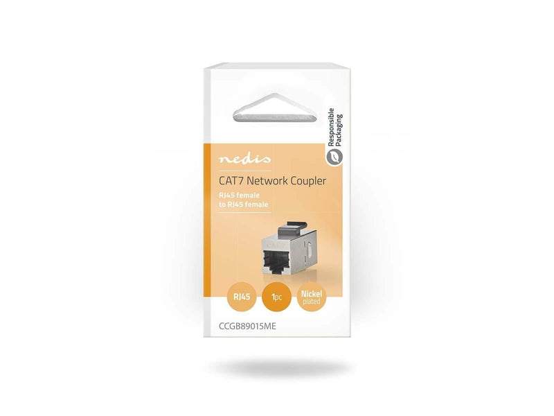 Nedis Network Coupler | CAT6a / CAT7 | Shielded | RJ45 Female