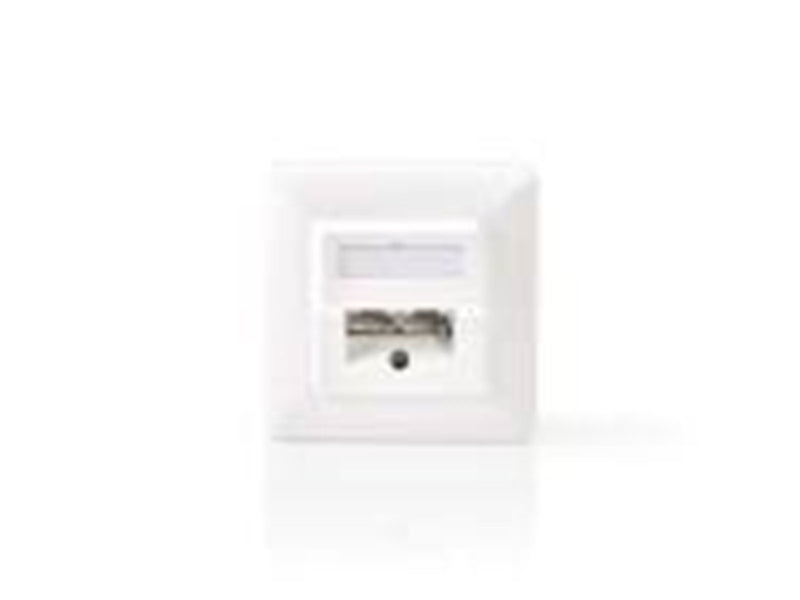 Nedis Network Wall Box | In-Wall | 2 port(s) | CAT5e