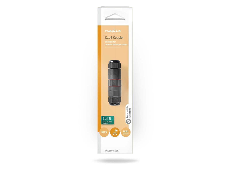 Nedis Network Coupler | Outdoor | CAT6 | Shielded | RJ45 Female