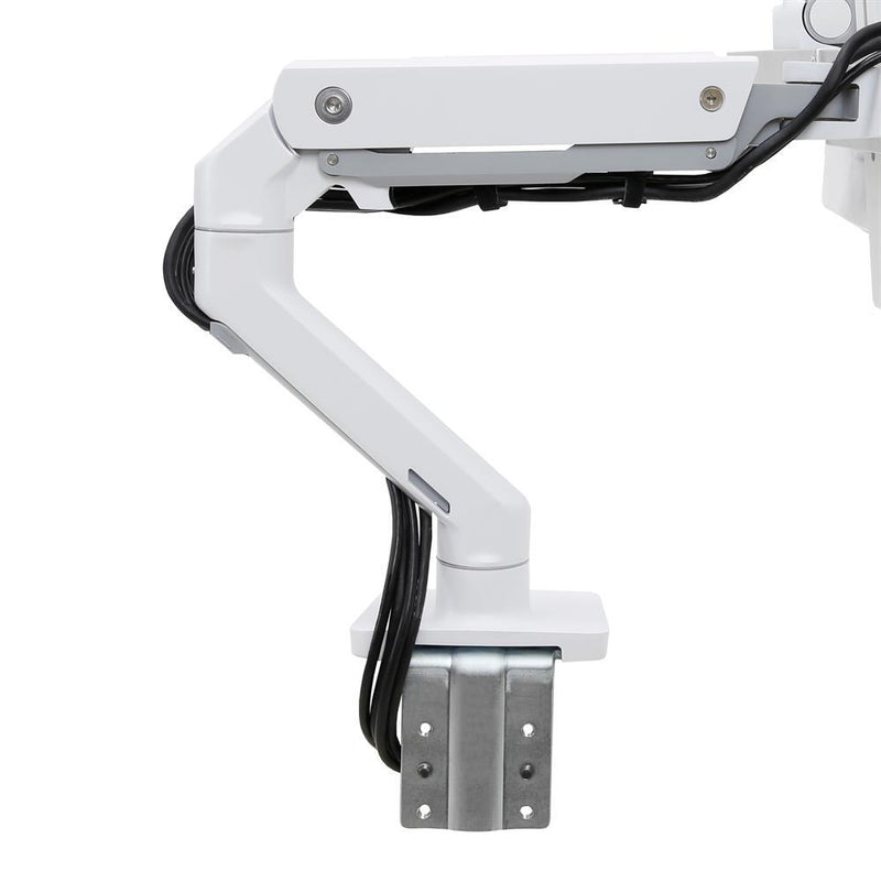 Ergotron HX Dual Monitorarm Tischhalterung für zwei Monitore bis 81,28 cm 32 Zoll weiß