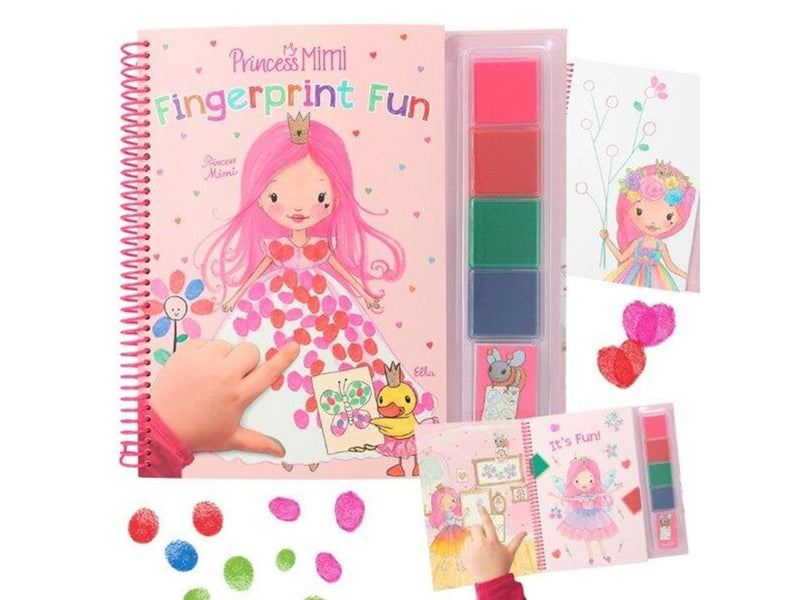 Princess Mimi Fingerprint Fun
