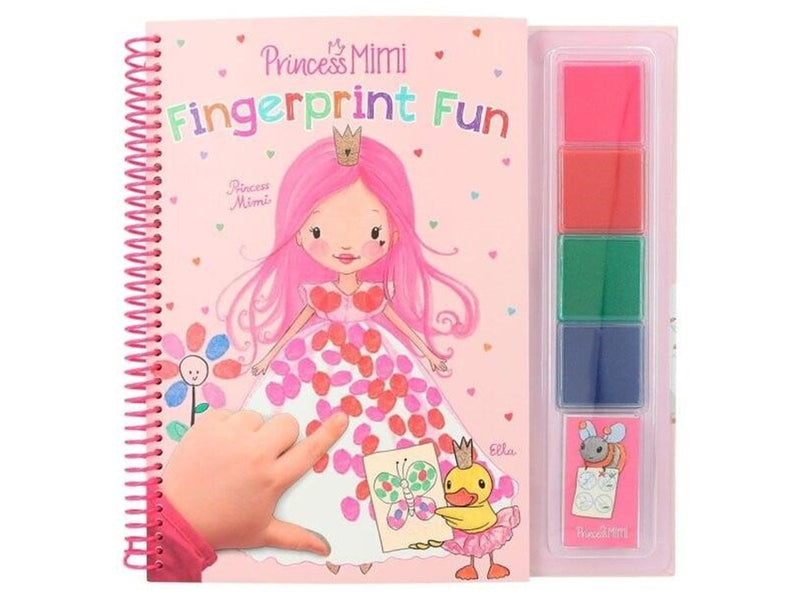 Princess Mimi Fingerprint Fun