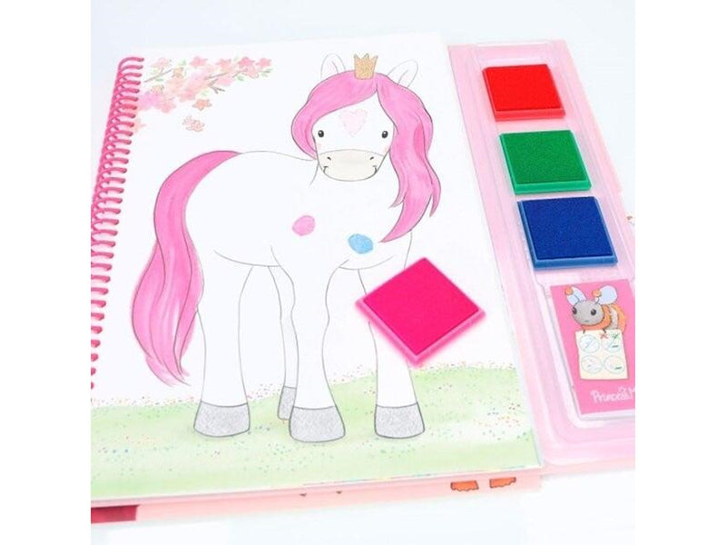 Princess Mimi Fingerprint Fun