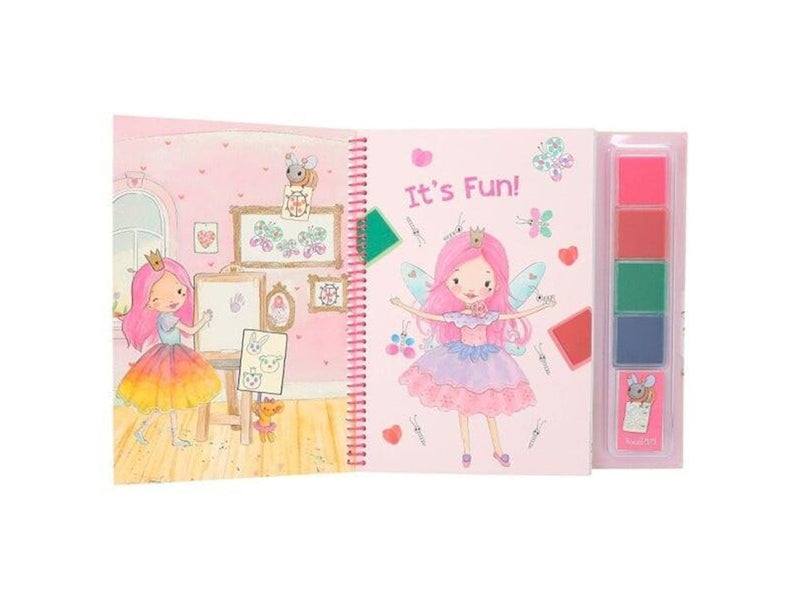 Princess Mimi Fingerprint Fun
