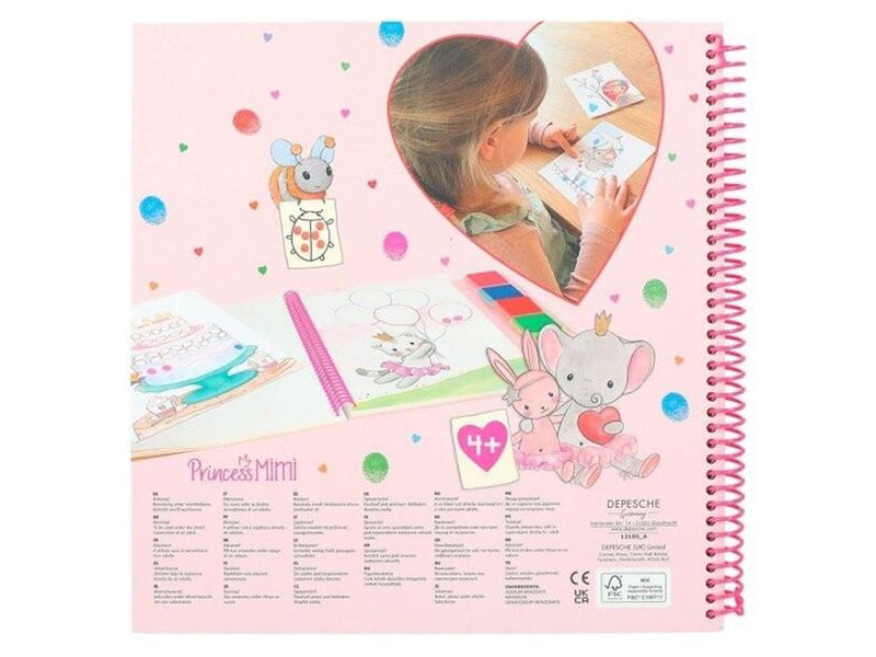 Princess Mimi Fingerprint Fun