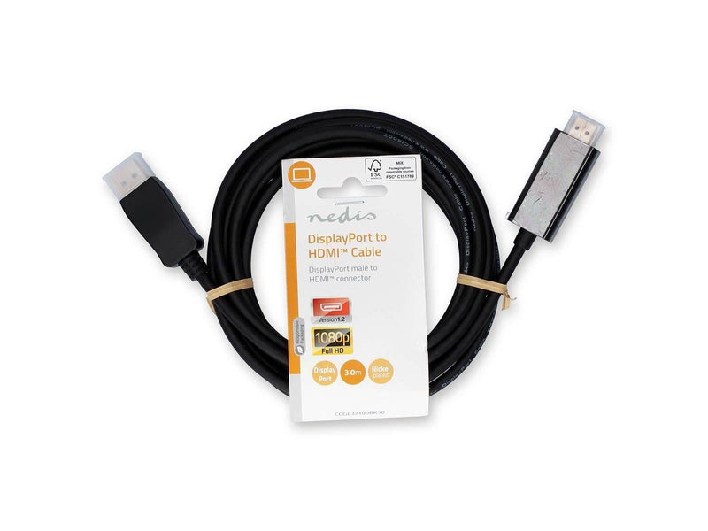 Nedis CCGL37100BK30 video cable adapter