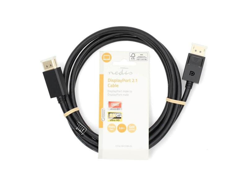 Nedis DisplayPort Cable | DisplayPort Male | DisplayPort Male