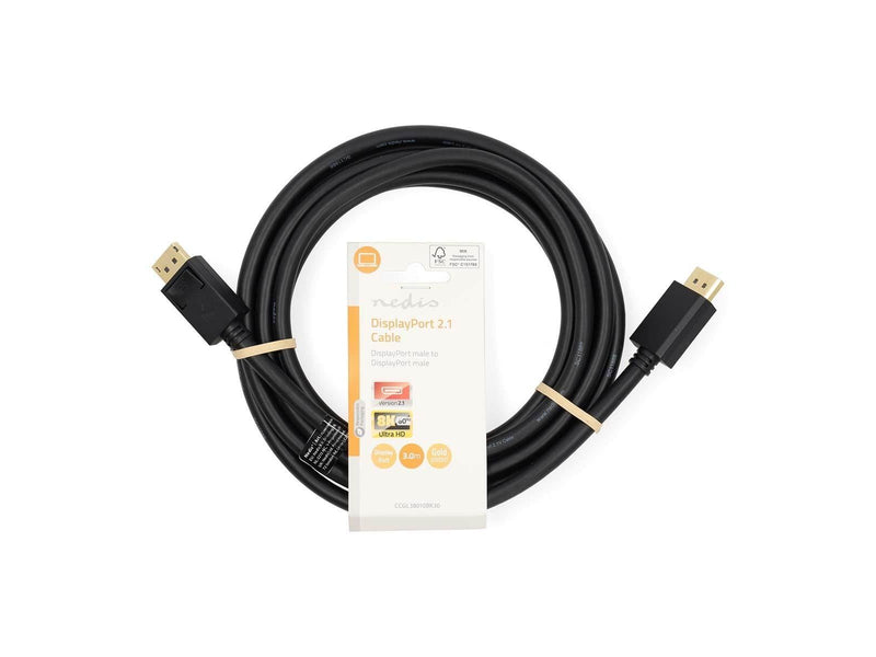 Nedis DisplayPort Cable | DisplayPort Male | DisplayPort Male