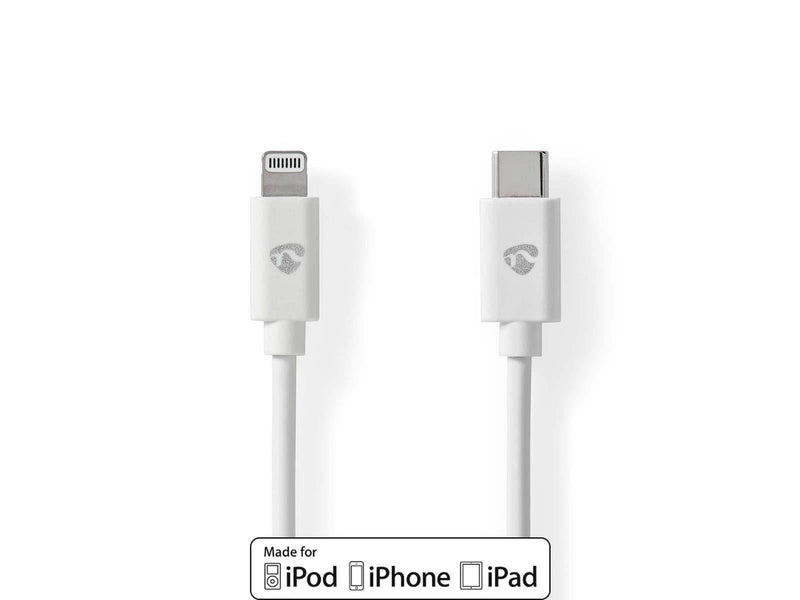 Nedis CCGL39650WT10 lightning cable