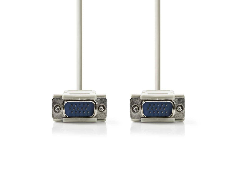 Nedis VGA Cable | VGA Male | VGA Male | Nickel Plated | Maximum resolution: 1024x768