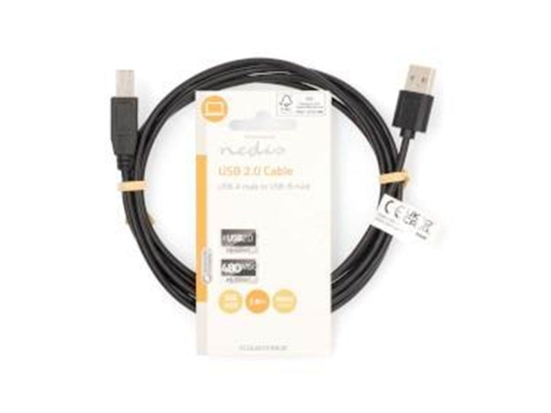 Nedis CCGL60101BK20 USB cable