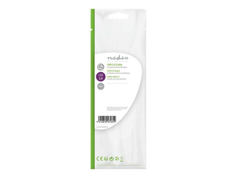 Nedis CCGL60500BK10 USB cable