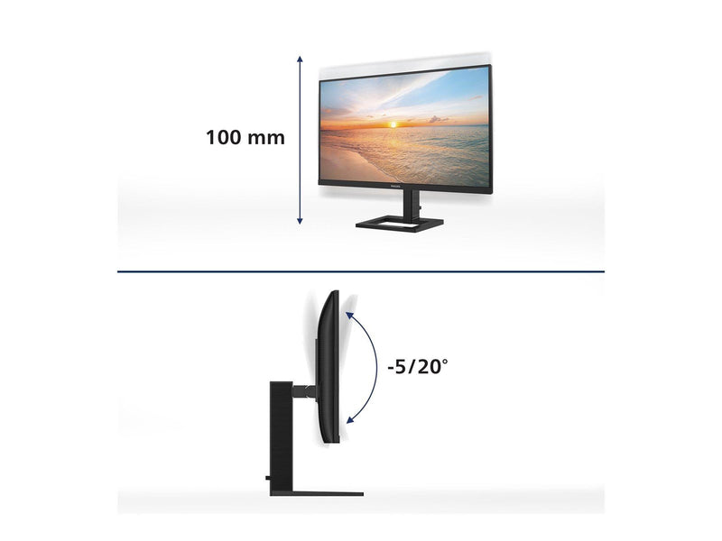 27" Philips 1000 Series - 3840x2160 - IPS - HDR10
