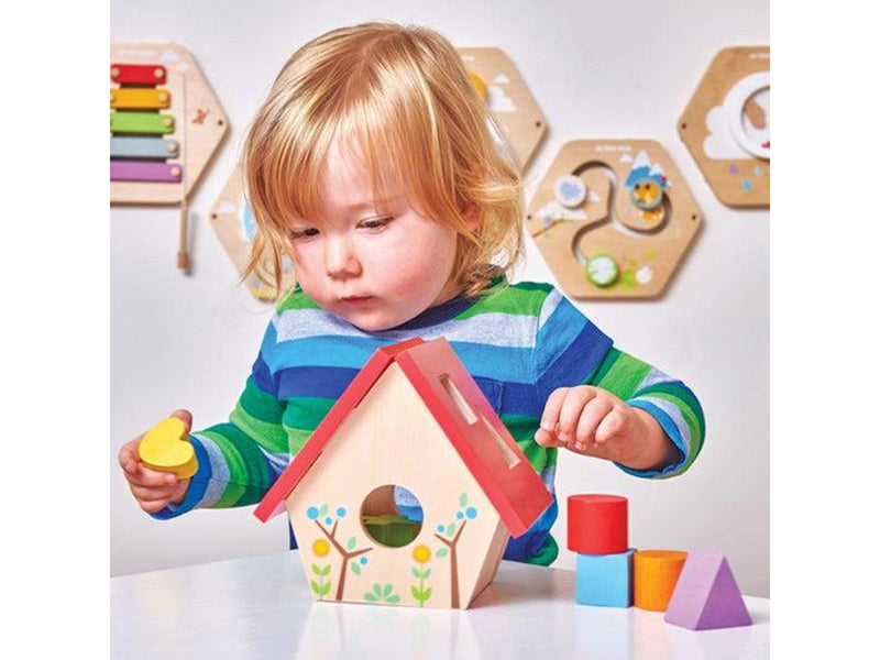 Le Toy Van - Petilou - My Little Bird House Shape Sorter